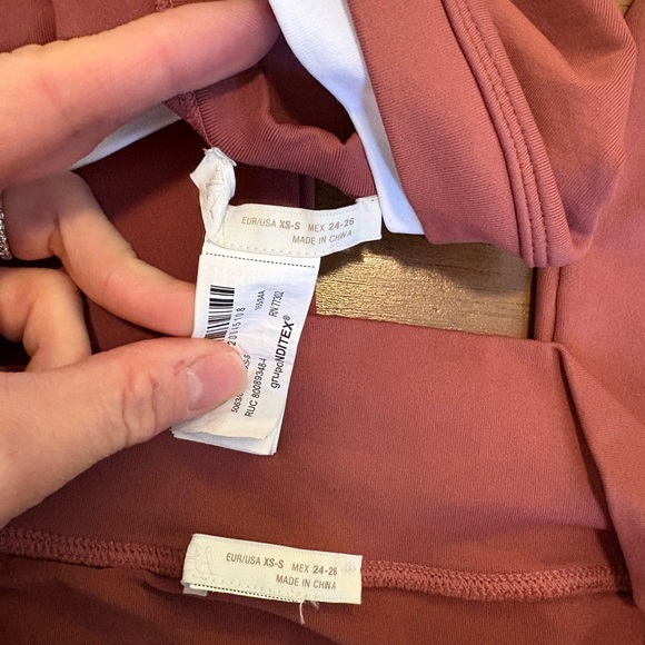 Zara Matching Set Activewear Leggings Sports Bra XS/Small EUC - Picture 5 of 5